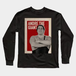 Andre The Giant Vintage Long Sleeve T-Shirt